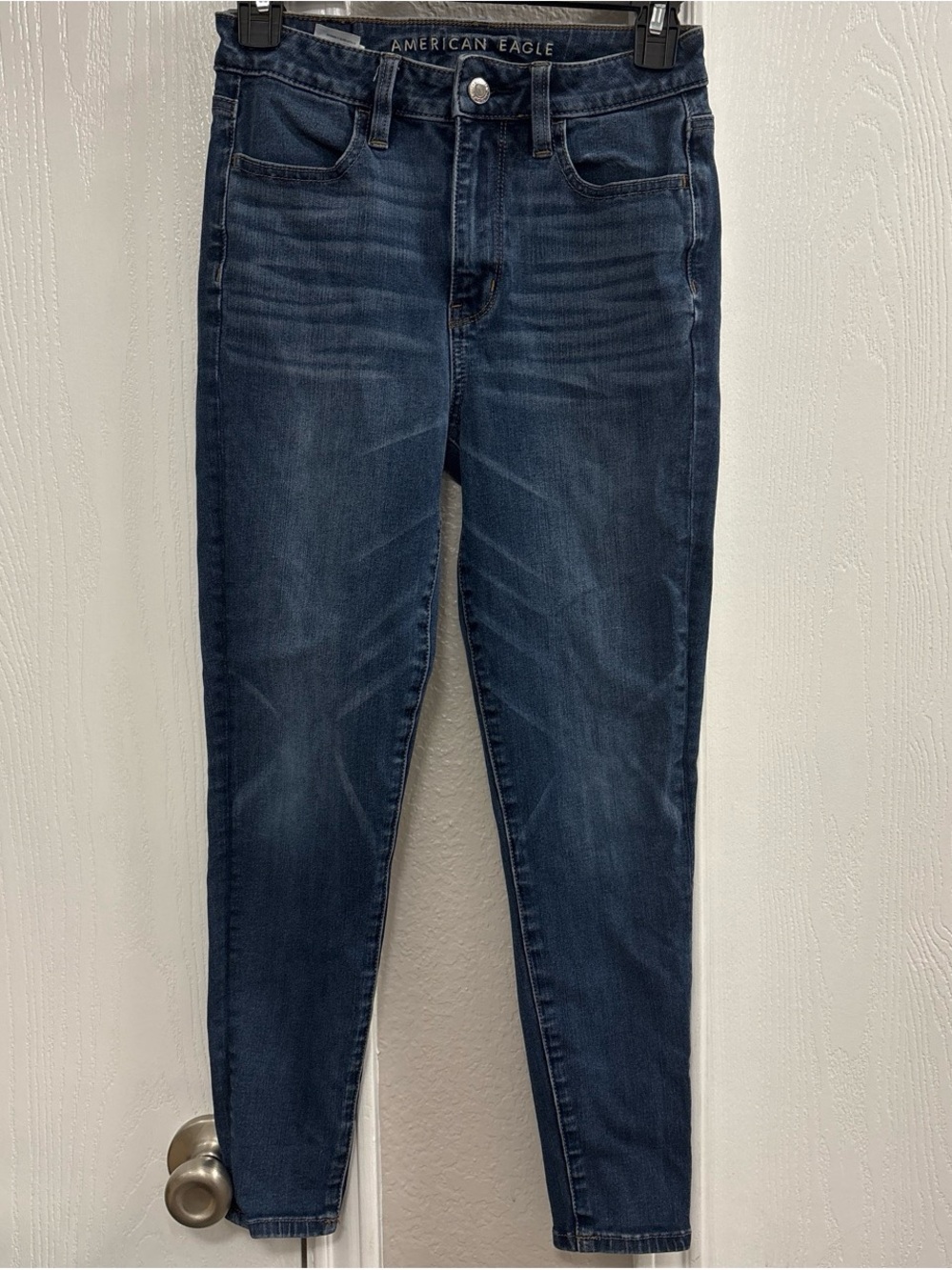 American Eagle Outfitters Navy Blue Women's Skinny Jeans
